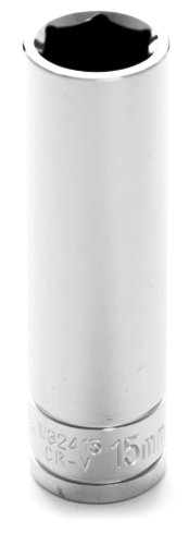 Performance Tool W32415 1 2 Drive 6-point Socket 15mm