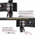 Sequential Turn Signal Vipmotoz Switchback Full Led Black Side Marker Light Lamp Assembly Pair For 2014-2018 Chevy Silverado