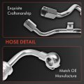 A-premium Power Steering Hose Pressure Return Line Assembly Compatible With Subaru Legacy 2005-2009 H4 2 5l Naturally Aspirated