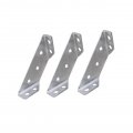 Jojofuny 10 Pcs Stainless Steel Bracket Corners Angles Triangle Bracket Chest Support Bracke 10 Pcs Stainless Steel Bracket