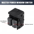 X Autohaux Power Window Switch Front Driver Side Master Control 15728438 901-051 For Chevrolet Express 1500 Base 1996-2000