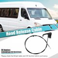 X Autohaux Car Engine Hood Release Cable For Dodge Sprinter 2500 3500 2003-2006 Latch Replace 5104405aa 05104405aa
