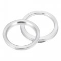 X Autohaux 4pcs Od 83 1mm To Id 66 Aluminium Alloy Car Hub Centric Rings Wheel Bore Center Spacer
