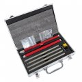 Waltyotur 20 Inch Alloy Woodworking Turning Tool Suitable For Small And Medium Sized Projects 12 Pieces Red