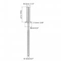 Uxcell Blind Rivets 304 Stainless Steel Pull Core Decoration 3 2mm Diameter 13mm Grip Length Silver Tone 100pcs