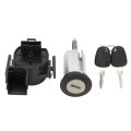 Ignition Switch Cylinder Lock Set Replacement With Keys Abs And Metal Materials For B Suitable Security Stable Performance