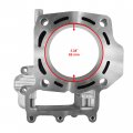 Caltric Front Cylinder Compatible With Kawasaki Brute Force 750 Kvf750 4x4i 2005 2006 2007-2011 85 Mm Bore