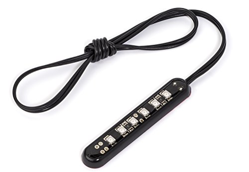 Led Modules Straight Black Amber