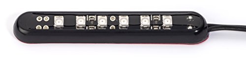 Led Modules Straight Black Amber
