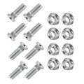 Caltric 8x Front Rear Studs And Flange Nuts Compatible With Polaris Magnum 500 4x4 1999-2001 3 8