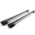 50 Inches Adjustable Pair Of Aluminum Square Cross Bar Cargo Roof Racks 