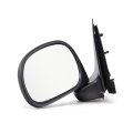 Door Mirror Driver Side Ford F100 Ranger 1997 2001 Manual Non Heated Black Rectangular Replacement For 1l3z 17683 Gaa Fo1320132