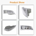 Pack Of 2 Lh Rh New Clear Lens Fog Light W Bulbs Replacement For 2004-2005 Toyota Sienna 81210ae010 81220ae010 To2592118