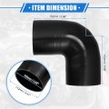 Vekauto 90 Degree Elbow Coupler Silicone Hose 102mm 4 02 Id 152mm Length Intercooler Tube Universal For Car Engine Durable