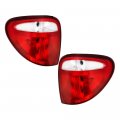 Epic Lighting Rear Brake Tail Lights Lens And Housing Assembly For Chrysler Dodge 2001-2003 Town Country Caravan Grand Voyager 