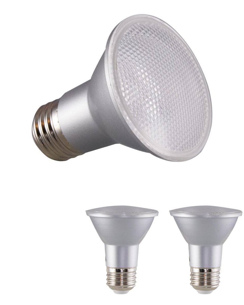 Satco 6 5w Par20 Led Light Bulb 4000k Cool White 520 Lumens 40 Degree Beam E26 Medium Base 90 Cri Dimmable Wet Rated Enclosed