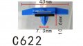 Autobahn88 Roof Drip Molding Clip Compatible With Honda Oem 91528s01a01 Pack Of 20
