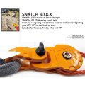 Heavy Duty 50000lbs Snatch Block Pulley For Truck Atv Utv Recovery