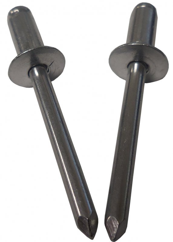 Soft Set Blind Rivets 3 16 In 188 To 250 Grip Range Dome Head Plain Finish Aluminum Ppad604-vl Pack Of 1000