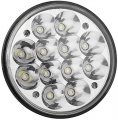 V Spec 2pcs 5 75 Round Led Headlights H5001 Par46 Flood Work Lights Sealed Beam 36w Fit For Unity Spotlight Truck 