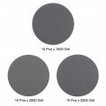 Uxcell 3 Hook And Loop Sanding Disc 1500 2000 2500 Grit Assorted Silicon Carbide Sandpaper For Random Orbit Sander Wet Dry