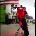 15led Motorcycle License Plate Light 12v Waterproof Running Brake Tail Indicator Red And Amber For Motorcycles Bicycles