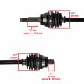 Caltric Rear Left Complete Cv Joint Axles Compatible With Polaris Sportsman 300 4x4 2008 2009 2010
