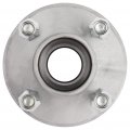 Aintier Wheel Bearing Assembly Fit Boat Trailer Galvanized Hub Axle Kit 4 On Bolt Circle 2000lb Lug Greased Bearings L44649