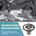 Uxcell No 19301-p8e-a10 Car Engine Coolant Thermostat Housing Assembly For Honda Pilot 2003-2015