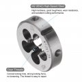 Uxcell Round Threading Dies Metric M12 X 1 25 Thread Right Hand High Speed Steel Hss Screw Cutting Die Repair Tool