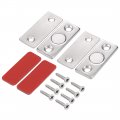 Uxcell Thin Cabinet Door Magnetic Catch Stainless Steel Latch Hardware 2pcs