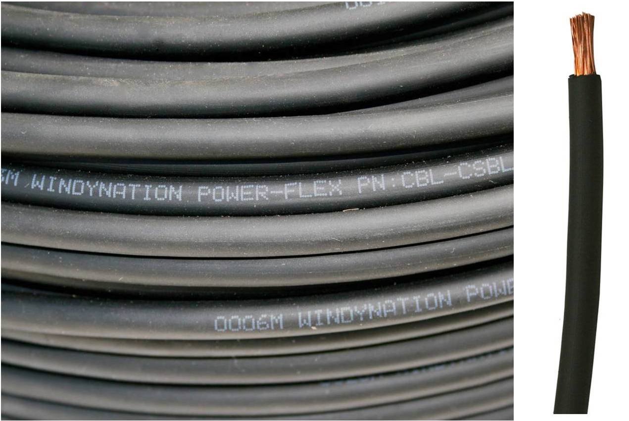 4 Gauge Awg Pure Copper Welding Battery Cable 20 Ft Total 10 Red And Black Flexible Wire For Car Inverter Rv Solar