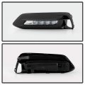 Acanii For 2018-2020 Honda Accord Sedan Led Bumper Fog Lights Lamps Bezel W Switch Assembly Driver Passenger Side
