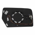 Fo1324194 Factory Style Flat Side View Dual Mirror Power Fold Glass Lens Manual Adjust Compatible With Ford Expedition Lincoln