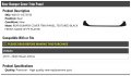 Rear Bumper Cover Trim Panel Textured Black Compatible With 2019-2020 Nissan Altima