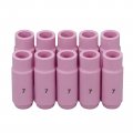 Riverweld Tig Alumina Nozzles Ceramic Shield Cup 7 10n 7 16 Orifice Fit Db Pta Sr Wp 17 18 26 Welding Torch 10pk 