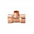 Uxcell 7 8-inch X 1 2-inch Copper Reducing Tee Pressure Pipe Fitting Conector For Plumbing Supply And Refrigeration 2pcs