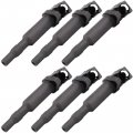 Ocpty Ignition Coil Coils Pack Fits Uf592 12137571643 For 3 0l 2003-2016 X6 4 4l 2008-2016 550i 4 2011-2016 Set Of 6