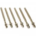 6 Watchmaker Sliding Pin Vise Set For Holding Wire Stock And Tubing 0 032 In Capacity Drilling Lathe Hand Tools 4 1 8 Long 