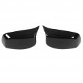 Car Side Mirror Covera Rearview Capa Left Right Door Cover Outside Rear View Trim 51167078360 For 5 6 Series E60 E61 E63 E64