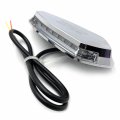 Httmt Led Signal Mirror Block Off Base Plate Chrome Compatible With 1999-2007 Yamah R6 Yzf-r6 Yzfr6
