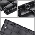 Factory Style Front License Plate Mounting Bracket Compatible With Accent 18-21 Matte Black