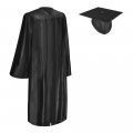 Endea Graduation Shiny Cap And Gown Black 51 6 5 8 