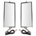 Heated Door Mirror Set With Turn Signal West Coast Style Manual Adjustment Fits 2005-2018 Spartan Motors Gladiator 
