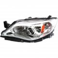 Driver Side Headlight Assembly With Bulbs For 2008 2009 Subaru Impreza Fits 84001fg070 And Partslink Su2502124 Halogen Standard 