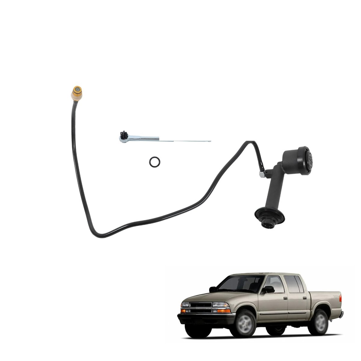 Clutch Master Cylinder And Line Assembly Replacement For 1998 2003 Sonoma S10 Part Number