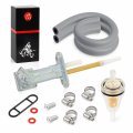 Fuel Valve Petcock Kit For Kawasaki Bayou 250 Klf250 2003-2011 51023-0732 51023-1401