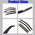 Labwork Window Visor Replacement For 2011-2020 Charger Slim Style Acrylic Black Sun Rain Guards Cover Wind Deflector 2012 2013