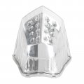 Topteng Motorcycle Rear Integrated Turn Signal Tail Light Fits For Yamaha Xj6 2009-2014 Fz6r Diversion 600