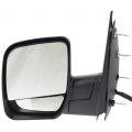 Ford E-150 E-350 Econoline Club Wagon Door Mirror 2002 Driver Side Power Non Heated With Puddle Light Dual Glass Fo1320276 
